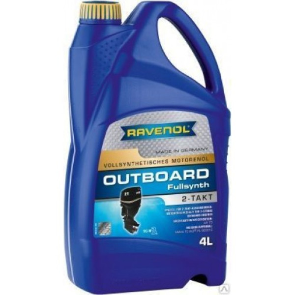 Масло RAVENOL Outboardoel 2T Mineral 4 л в Камышине
